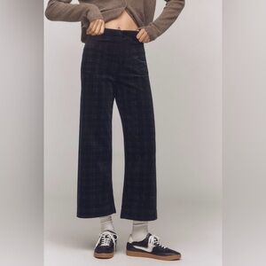 Anthropologie Colette Plaid Cord Pant - Size 30